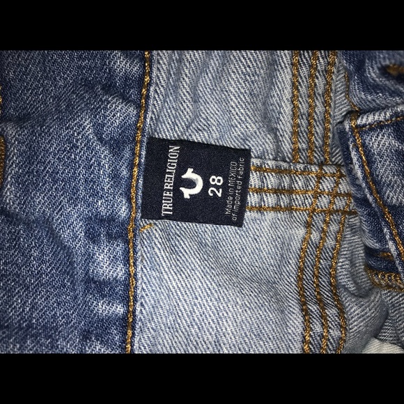Light blue men’s true religion jeans - Picture 4 of 5